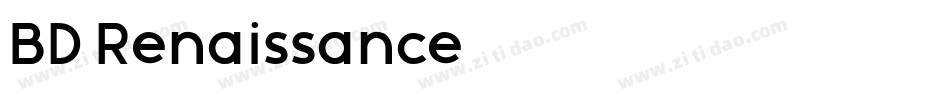 BD Renaissance字体转换